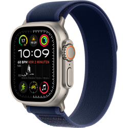 Apple Watch Ultra 2 49mm Natur Trail Loop Blau